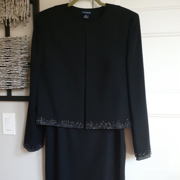 Ann Taylor 2 pc Special Occasion Womens Dress & Jacket , Mother of Bride Size 12 - Picture 1 of 16